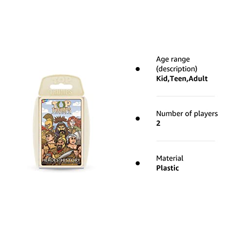 Top Trumps Heroes of History Card Game - Leaders of the Ancient World