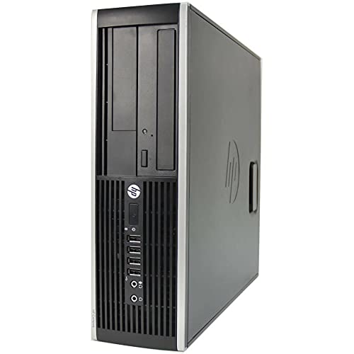 Windows 10 Pro, HP 6200 Pro SFF, Desktop PC Computer, 8GB Ddr3 RAM, 250 GB HDD Hard Drive (Renewed)