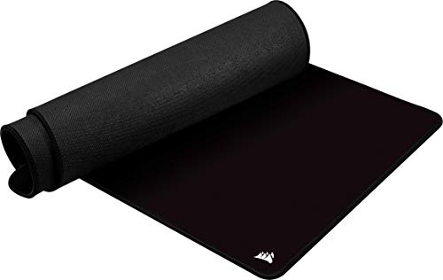 Corsair MM350 PRO Premium Spill-Proof, Stain-Resistant Cloth Gaming Mouse Pad (93 x 40 cm Surface, Micro-Weave Fabric, 4 mm Thick Plush Rubber, Durable Anti-Fray Edges) Extended XL, Black