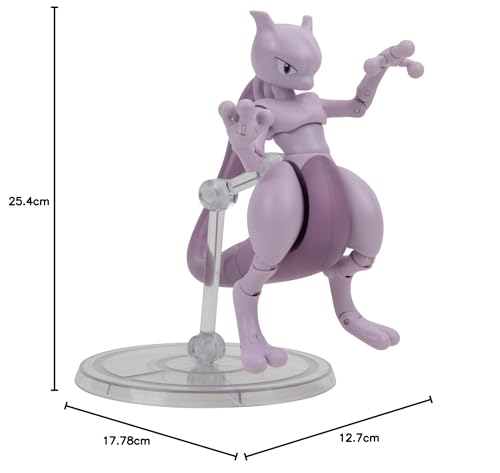 Pokémon Select Mewtwo - 6-Inch Super-Articulated Figure with Over 15 Points of Articulation