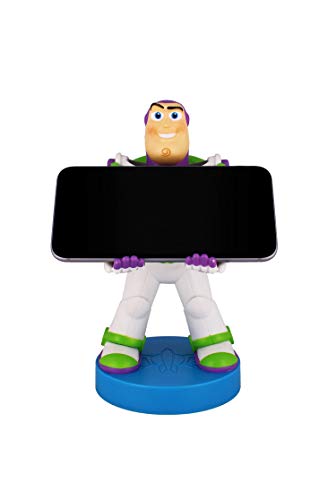 Cable Guys - Disney Toy Story Buzz Lightyear Gaming Accessories Holder & Phone Holder for Most Controller (Xbox, Play Station, Nintendo Switch) & Phone