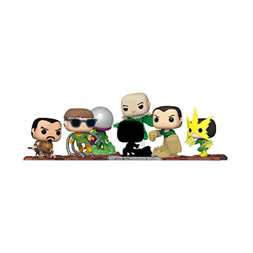 Funko POP! Deluxe: Marvel Sinister 6- Mysterio - Marvel Comics - Amazon Exclusive - Collectable Vinyl Figure - Gift Idea - Official Merchandise - Toys for Kids & Adults - Comic Books Fans