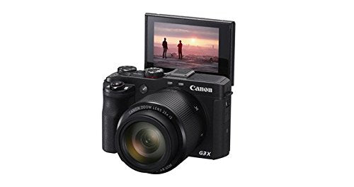 Canon PowerShot G3 X Compact Digital Camera, 20.2 Megapixel, Zoom 25x - Black