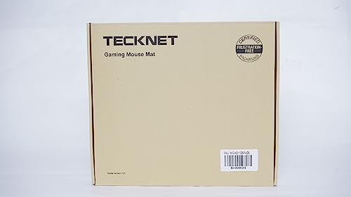 TECKNET Office Mouse Pad, Mouse Pad Gel With Wrist Support, Anti-Slip Mice Mat Comfort Rubber Base For Laptop PC