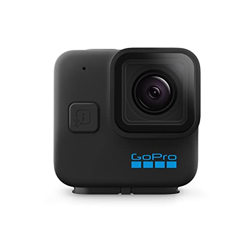 GoPro HERO11 Black Mini - Compact Waterproof Action Camera With 5.3K60 Ultra HD Video, 24.7MP Frame Grabs, 1/1.9" Image Sensor, Live Streaming, Stabilization