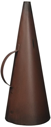 Design Toscano Hollywood Movie Director's Megaphone Home Theater Decor Statue, 24 cm, Metalware, Rust