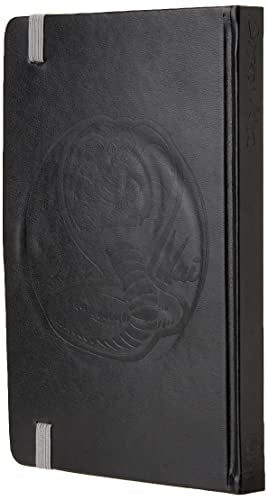 Pyramid International Cobra Kai A5 Faux Leather Notebook with Metal Badge Design - Official Merchandise