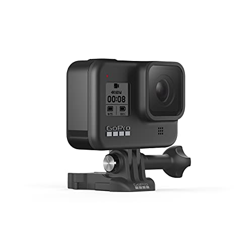 GoPro HERO8 Black - Waterproof 4K Digital Action Camera with Hypersmooth Stabilisation, Touch Screen and Voice Control - Live HD Streaming