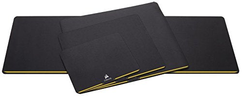 Corsair MM200 Extended Cloth Surface Mousepad Glide-Optimised Textile Surface, Anti-Slip Base, Designed for Optical and Laser Mice, 930 x 300 x 2 mm, Black