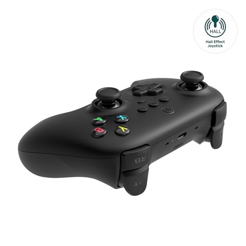 8Bitdo Ultimate 2.4G Wireless Controller, Hall Effect Joystick Update, Gaming Controller with Charging Dock for PC, Android, Steam Deck & Apple (Black)