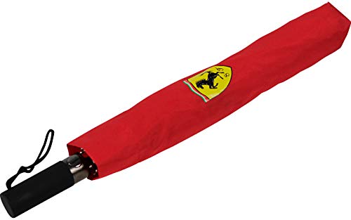 Official 2018 Scuderia Ferrari Compact Umbrella RED Team Licensed Merchandise