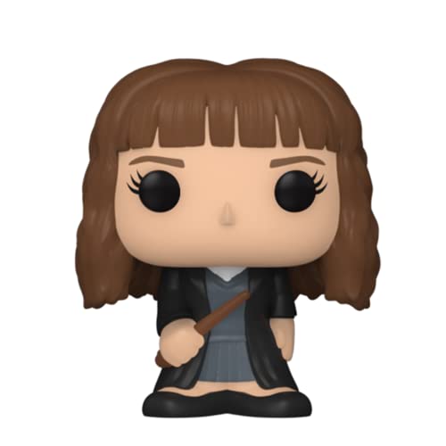 Funko Bitty POP! Harry Potter - Hermione Granger™, Rubeus Hagrid™, Ron Weasley™ and A Surprise Mystery Mini Figure - 0.9 Inch (2.2 Cm) Collectable - Stackable Display Shelf Included - Gift Idea