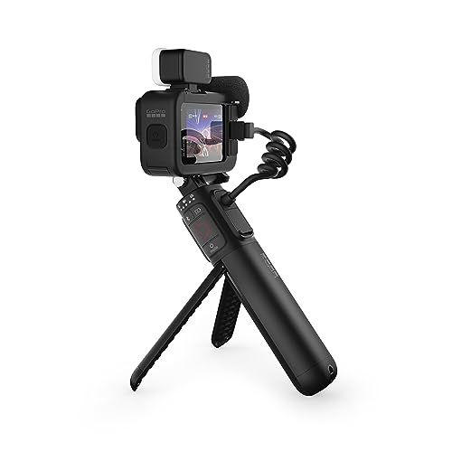 GoPro HERO12 Black Creator Edition - Includes HERO12 Black, Volta (Battery Grip, Tripod, Remote), Media Mod, Light Mod, Enduro Battery, and Carrying Case