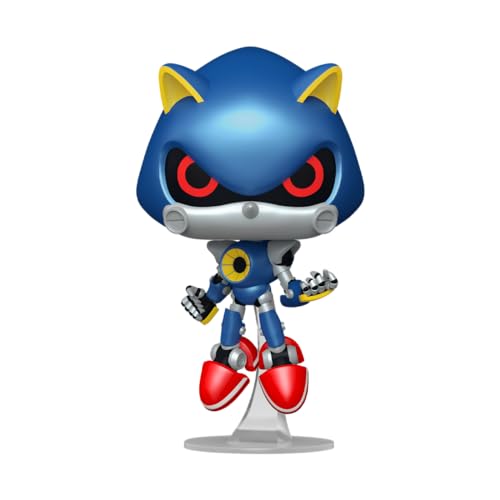 Funko Pop! Games: Sonic the Hedgehog - Metal Sonic the Hedgehog - Sonic the Hedgehog - Collectable Vinyl Figure - Gift Idea - Official Merchandise - Toys for Kids & Adults - Games Fans