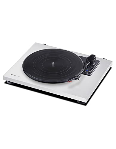 TEAC TN-180BT-W 3-Speed Analog Turntable with Phono EQ and Bluetooth - White