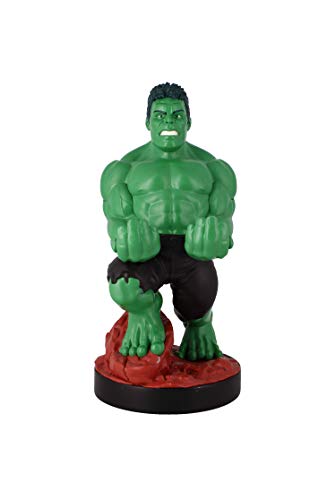 Cable Guys - Marvel Avengers Hulk Gaming Accessories Holder & Phone Holder for Most Controller (Xbox, Play Station, Nintendo Switch) & Phone