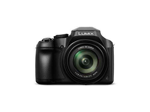 Panasonic LUMIX DC-FZ82EB-K Digital Bridge Camera with Ultra Wide 20-1200 mm Lens - Black