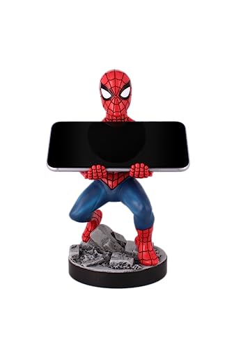 Cable Guys - Marvel Spiderman Gaming Accessories Holder & Phone Holder for Most Controller (Xbox, Play Station, Nintendo Switch) & Phone