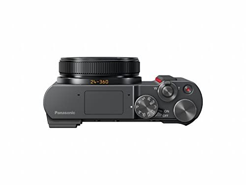 Panasonic LUMIX DC-TZ200D Compact Digital Camera featuring 20.1MP MOS Sensor, 4K 24P & 30P Video Recording, Travel Camera, Leica Zoom Lens, 15X Optical Zoom, Wi-Fi, Bluetooth, Post Focus, Silver