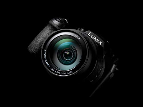 Panasonic Lumix DC-FZ1000 II - Bridge Camera 20.1 MP (1-inch Sensor, 12 fps, 16X Zoom, 25-400 mm F2.8-F4 Lens, 4K, WiFi, Bluetooth), Black