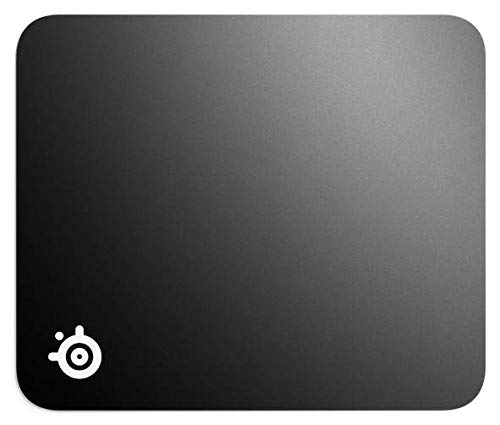 SteelSeries QcK Cloth Gaming Mouse Pad - Micro-Woven Surface - Optimized For Gaming Sensors - Size M (320 x 270 x 2mm) - Black