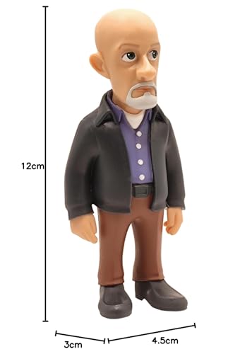 MINIX Bandai Mike Ehrmantraut Model | Collectable Mike Figure From The Better Call Saul TV Series | Bandai Better Call Saul Toys Range | Collect Your Favourite Better Call Saul Figures