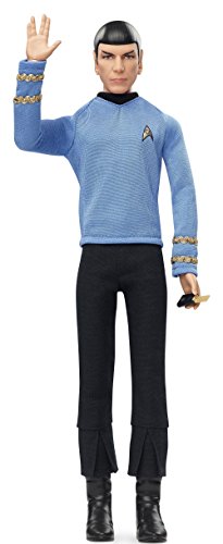 BARBIE MATTEL COLLECTOR DOLL - STAR TREK 50TH ANNIVERSARY THE ORIGINAL SERIES - BLACK LABEL SPOCK (DGW68)