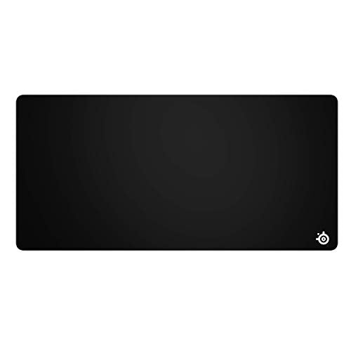 SteelSeries 41458 QcK Gaming Surface - 3XL Cloth Mouse Pad of All Time - Optimized for Gaming Sensors - Maximum Control,Classic Black