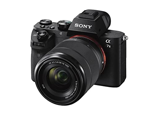 Sony Alpha 7 II | Full-Frame Mirrorless Camera with Sony 28-70 mm f/3.5-5.6 Zoom Lens ( 24.3 Megapixels, 5-axis in-body optical image stabilisation, XAVC S Format Recording ), Black