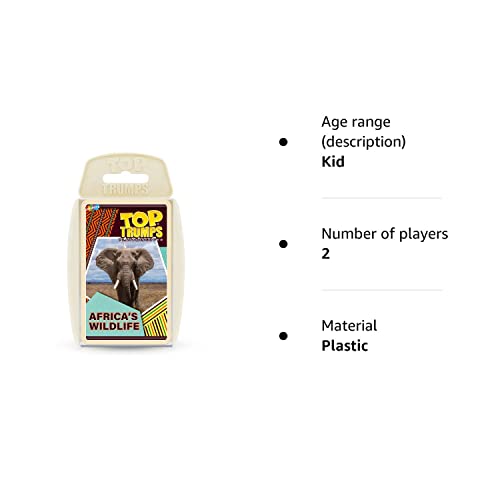 Top Trumps Africa's Wildlife Card Game