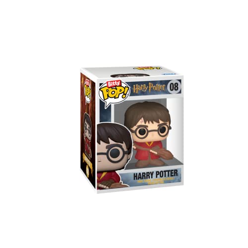 Funko Bitty POP! Harry Potter - Hermione Granger™, Rubeus Hagrid™, Ron Weasley™ and A Surprise Mystery Mini Figure - 0.9 Inch (2.2 Cm) Collectable - Stackable Display Shelf Included - Gift Idea