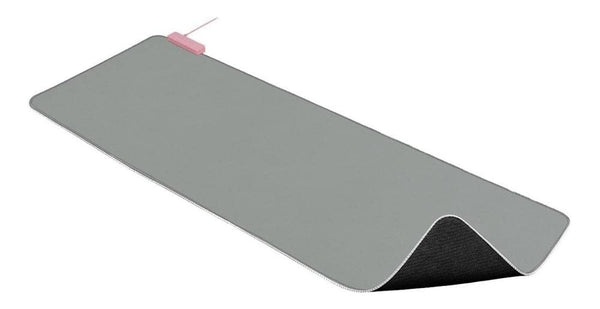 Razer Goliathus Extended Chroma - Soft Extended Gaming Mouse Mat with Razer Chroma RGB Lighting (Cable Holder, Fabric Surface, Quilted Edge, Optimized for all Mice) Quartz Pink