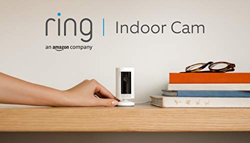 Certified Refurbished Ring Indoor Cam by Amazon|Compact plug-in HD Indoor Security Camera with Two-Way Talk,Wifi,Motion Detection,Works with Alexa|alternative to CCTV|30-day free trial of Ring Protect