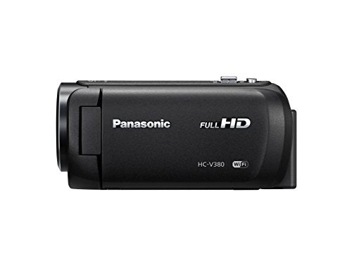 Panasonic HC-V380EB-K Full-HD Handheld Video Camera with 50x Optical Zoom - Black