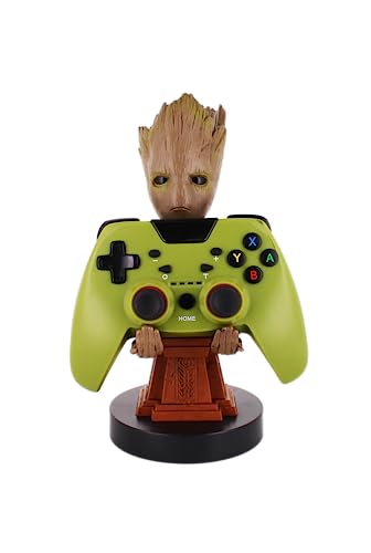 Cable Guys - Groot Plinth Gaming Accessories Holder & Phone Holder for most Controller (Xbox, Play Station, Nintendo Switch) & Phone