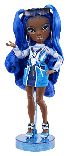 Rainbow High 578321 Coco Vanderbalt, Fashion Doll Includes 2 Mix and Match Designer Outfits with Accessories, Cobalt Blue, For Kids 6-12 Years Old and Collectors