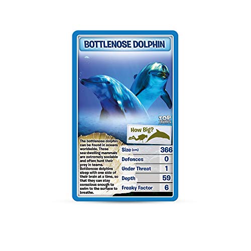 Creatures of the Deep Top Trumps Card Game