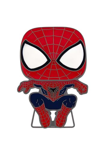 Loungefly POP! Large Enamel Pin MARVEL: SPIDERMAN ANDREW GARFIELD - Spider-Man - Spiderman No Way Home Enamel Pins - Cute Collectable Novelty Brooch - for Backpacks & Bags - Gift Idea