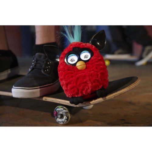 Furby Interactive Plush Red And Black