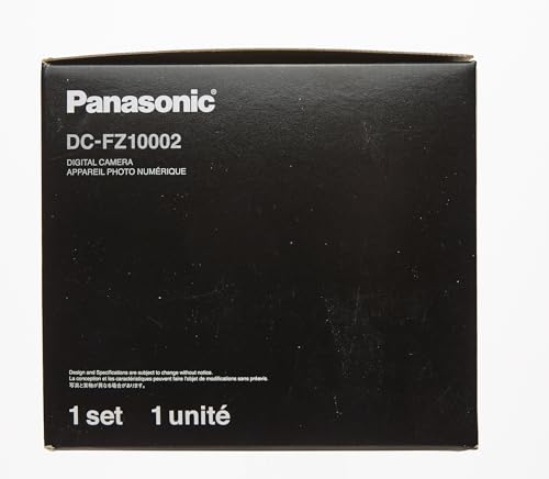 Panasonic Lumix DC-FZ1000 II - Bridge Camera 20.1 MP (1-inch Sensor, 12 fps, 16X Zoom, 25-400 mm F2.8-F4 Lens, 4K, WiFi, Bluetooth), Black