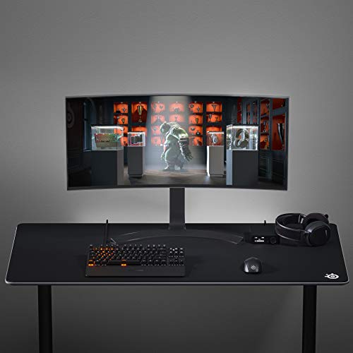 SteelSeries QcK 3XL - Gaming Surface - Optimized For Gaming Sensors - Maximum Control - Size 3XL (1220 x 590 x 6mm) - Black