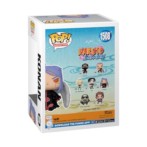 Funko POP! Animation: Naruto - Konan - Collectable Vinyl Figure - Gift Idea - Official Merchandise - Toys for Kids & Adults - Anime Fans - Model Figure for Collectors and Display