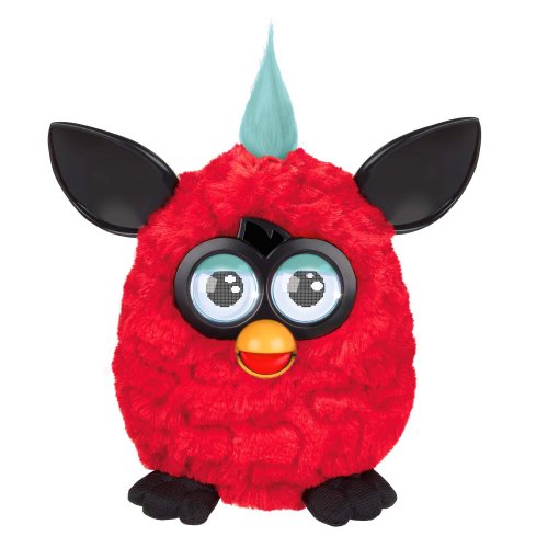 Furby Interactive Plush Red And Black