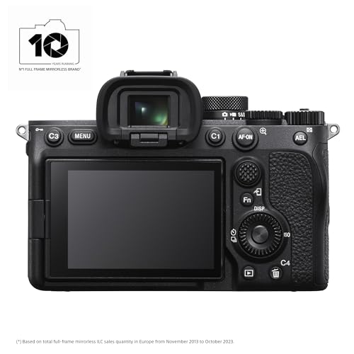 Sony Alpha 7 IV | Full-Frame Mirrorless Camera with Sony 28-70 mm F3.5-5.6 Kit Lens ( 33MP, Real-time autofocus, 10 fps, 4K60p, Vari-angle touch screen, Large capacity Z battery ), Black