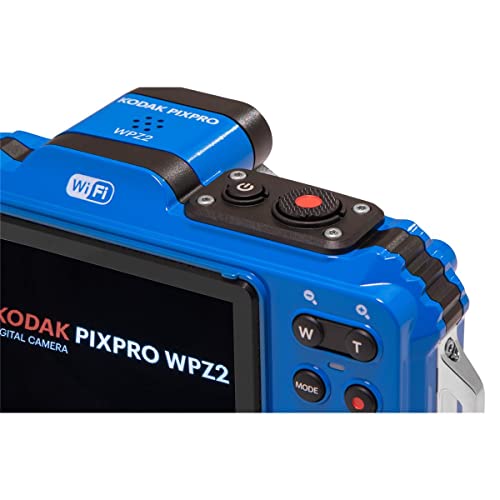 Kodak PIXPRO WPZ2 16MP 4x Zoom Tough Compact Camera - Blue