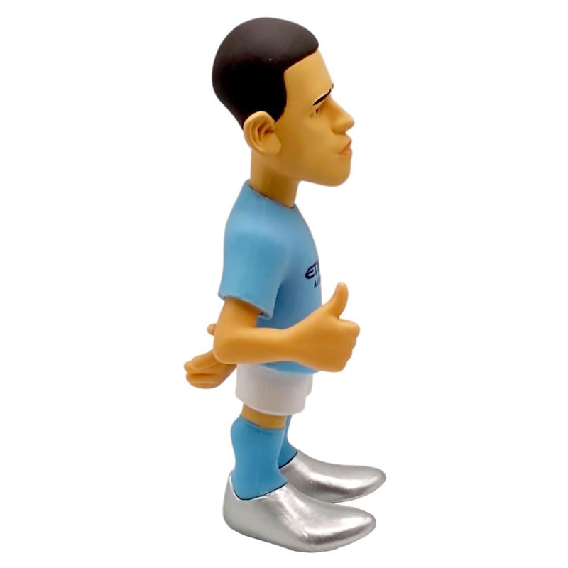 MINIX Bandai Manchester City Phil Foden Model | Collectable Phil Foden Figure | Bandai Football Toys Range | Collect Your Favourite Football Figures And Teams