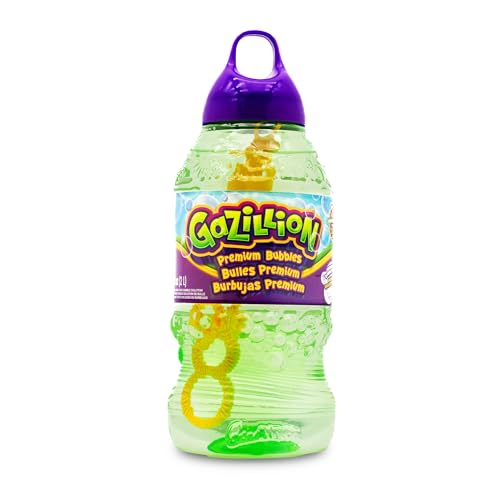 Gazillion Premium Quality 2 Litre Bubble Mixture/Solution for Bubble Machines, Bubble Wands, OUtdoors and Parties. Safe and non toxic. | Toys & Gifts For ages 3+