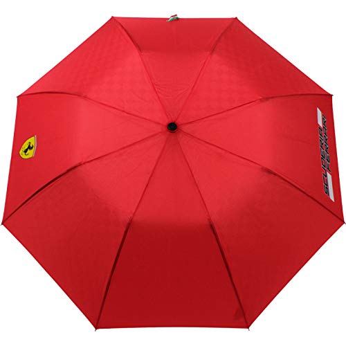 Official 2018 Scuderia Ferrari Compact Umbrella RED Team Licensed Merchandise