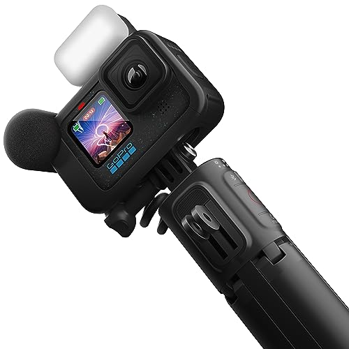 GoPro HERO12 Black Creator Edition - Includes HERO12 Black, Volta (Battery Grip, Tripod, Remote), Media Mod, Light Mod, Enduro Battery, and Carrying Case