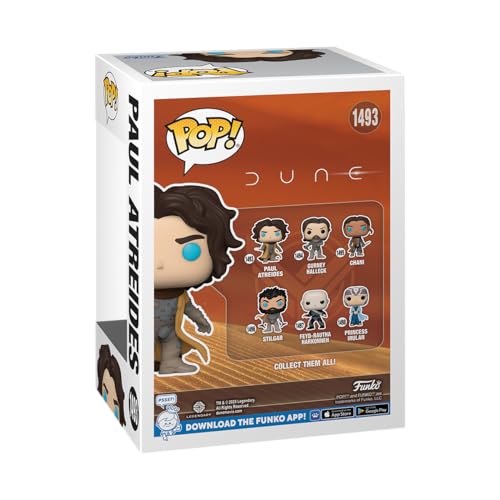 Funko POP! Movies: Dune 2 - Paul Atreides - Dune: Part II - Collectable Vinyl Figure - Gift Idea - Official Merchandise - Toys for Kids & Adults - Movies Fans - Model Figure for Collectors